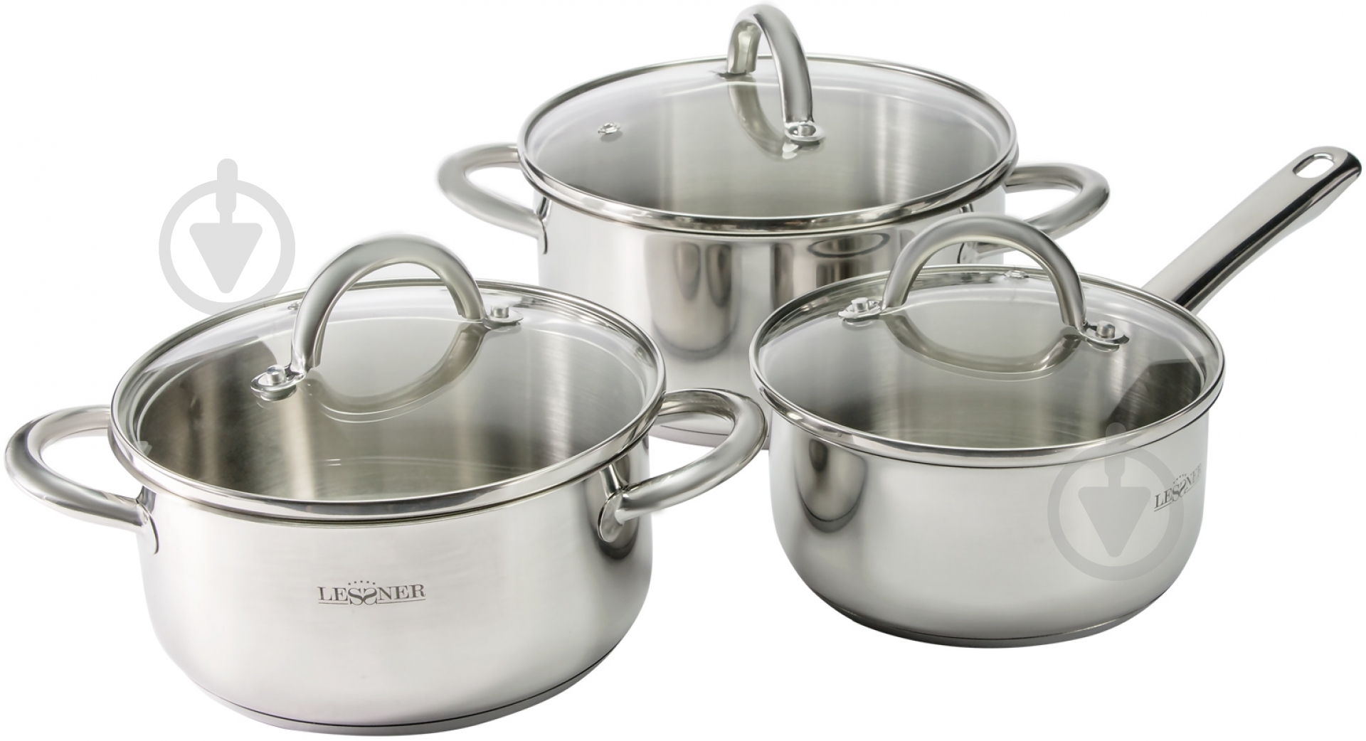 Набор кастрюль Lessner Provence 6 предметов 55935 - фото 2 Набор кастрюль Lessner Provence 6 предметов 55935 - фото 2