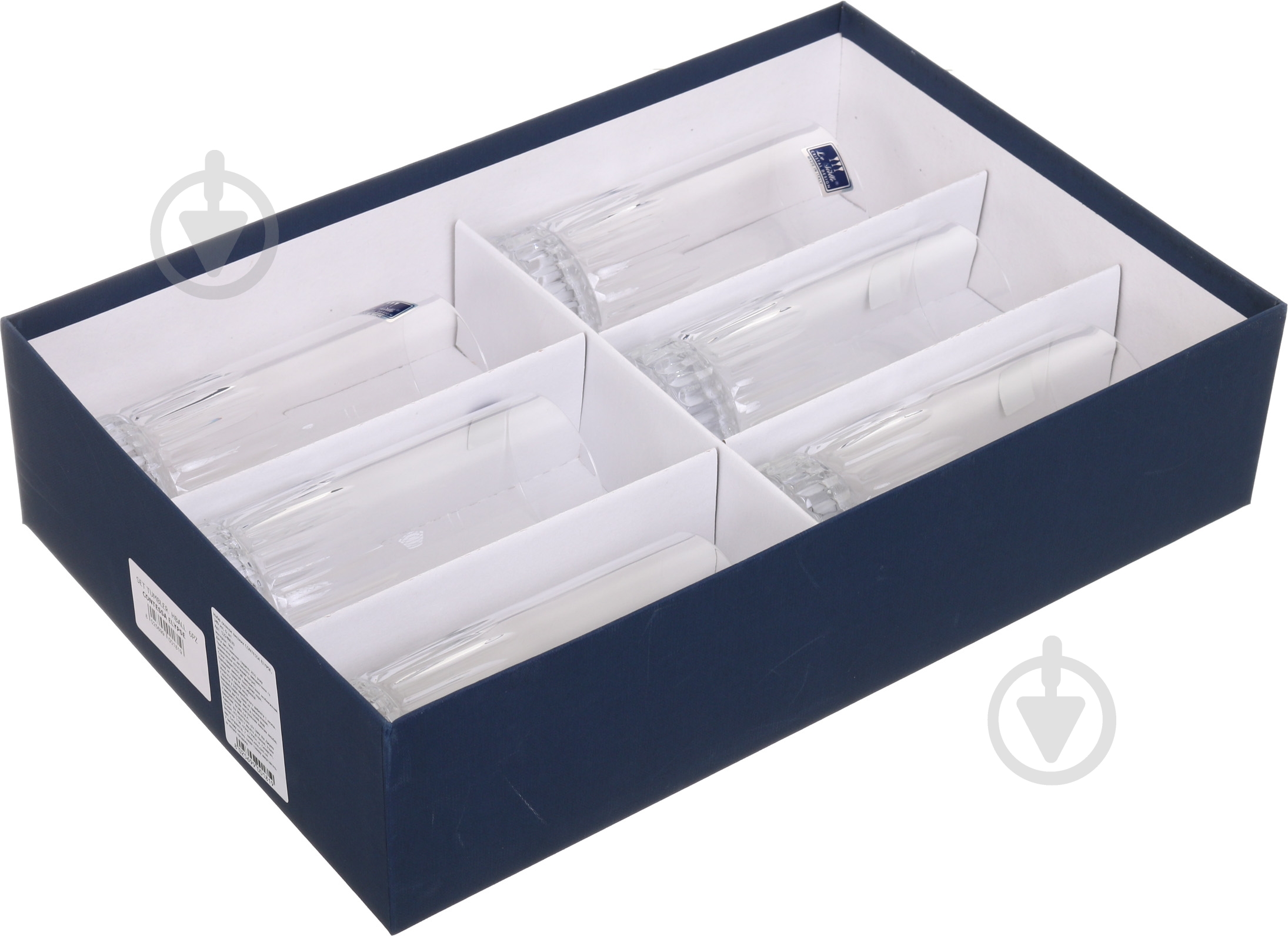 Набір склянок високих Vema Contessa Elypse 340 мл 6 шт. - фото 2 Набір склянок високих Vema Contessa Elypse 340 мл 6 шт. - фото 2