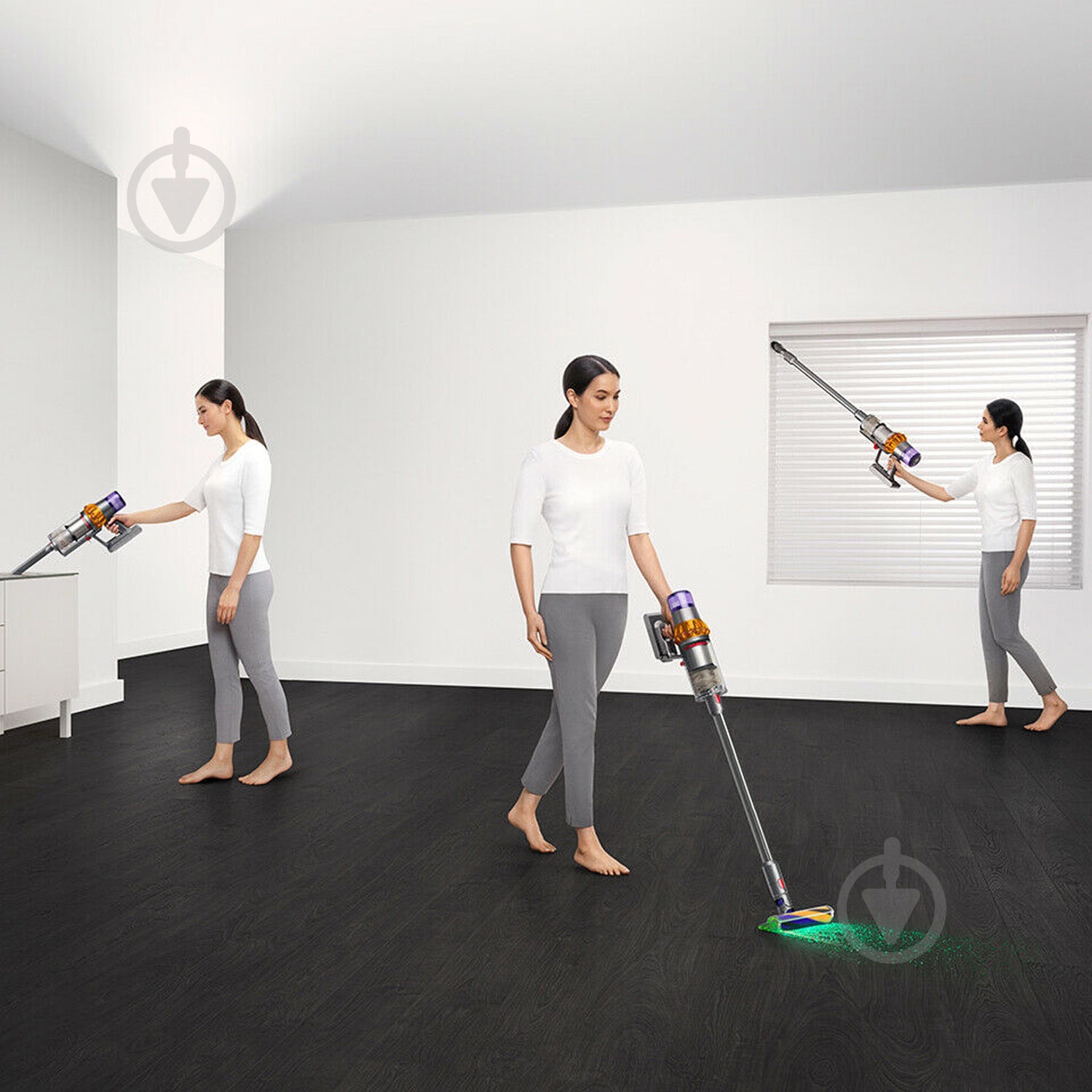 Пылесос аккумуляторный Dyson V15 Detect Absolute EU grey - фото 26 Пылесос аккумуляторный Dyson V15 Detect Absolute EU grey - фото 26