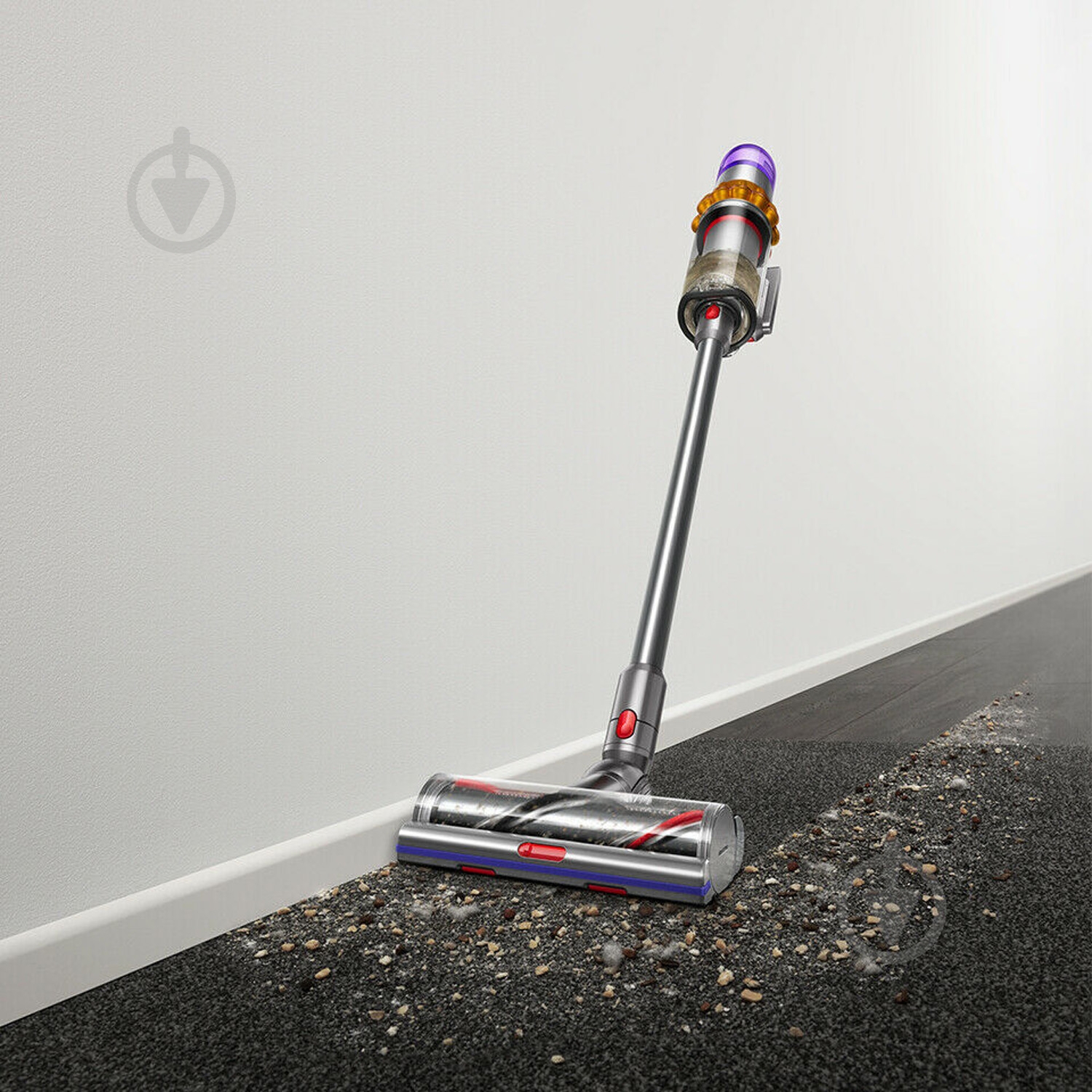 Пылесос аккумуляторный Dyson V15 Detect Absolute EU grey - фото 23 Пылесос аккумуляторный Dyson V15 Detect Absolute EU grey - фото 23