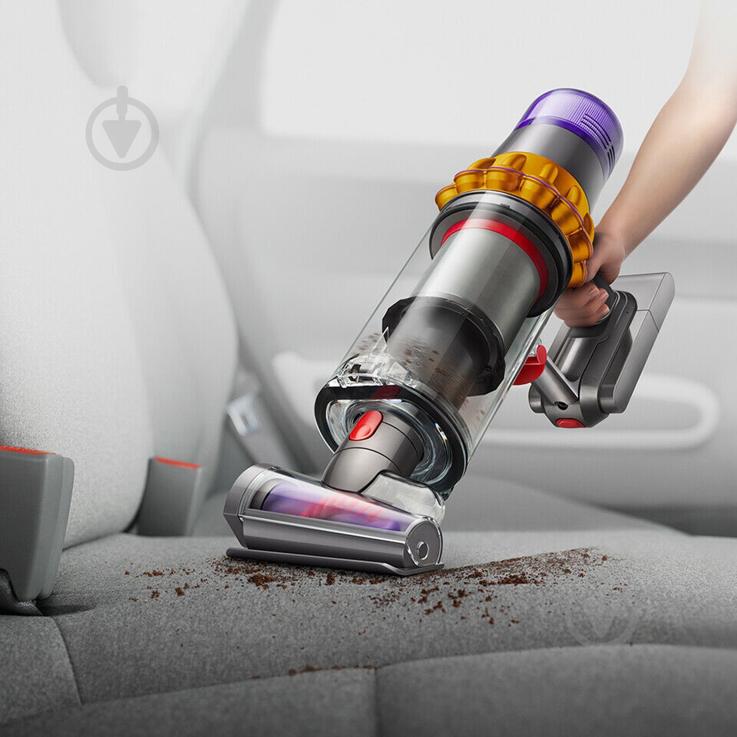 Пылесос аккумуляторный Dyson V15 Detect Absolute EU grey - фото 21 Пылесос аккумуляторный Dyson V15 Detect Absolute EU grey - фото 21