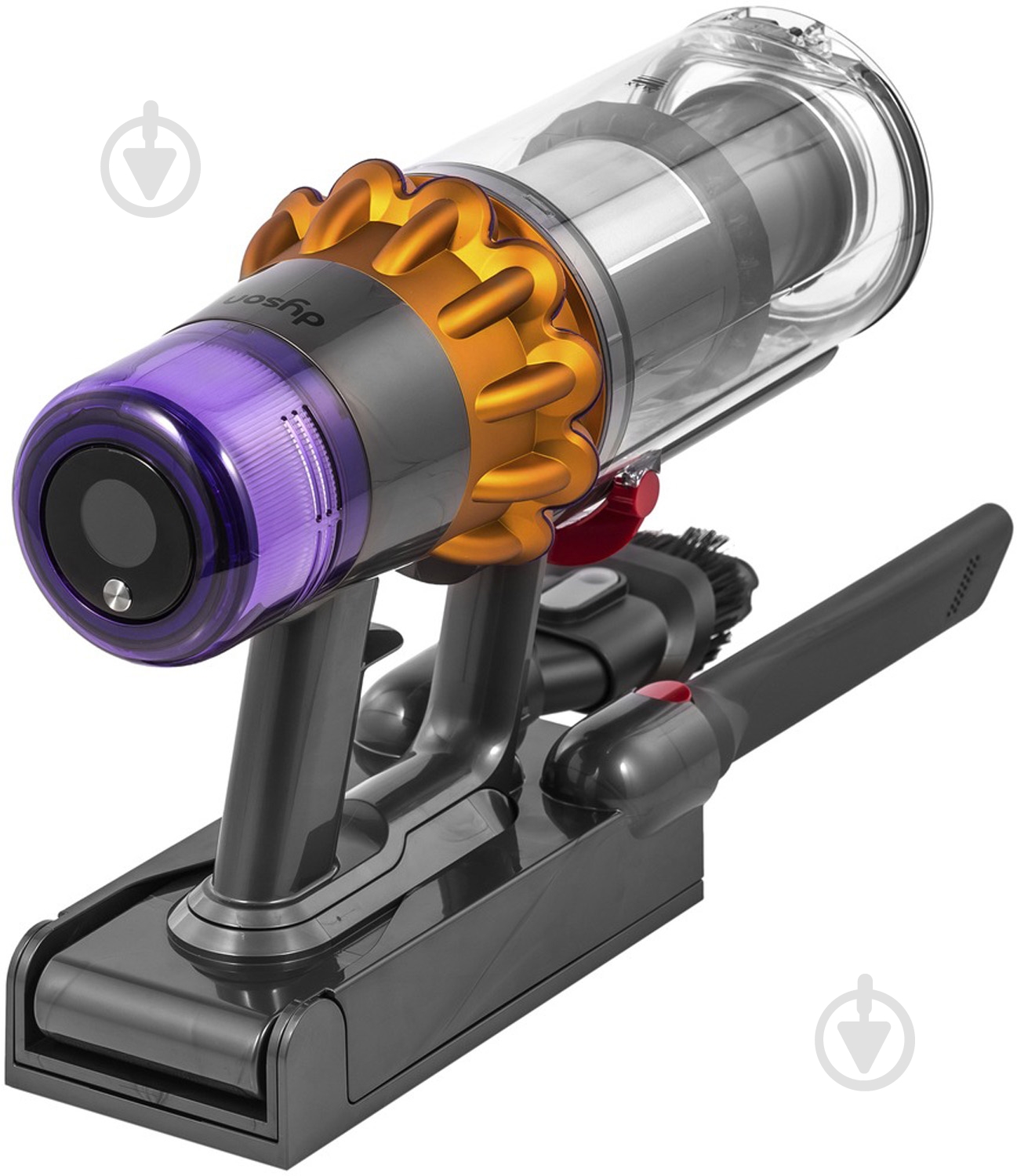 Пылесос аккумуляторный Dyson V15 Detect Absolute EU grey - фото 10 Пылесос аккумуляторный Dyson V15 Detect Absolute EU grey - фото 10