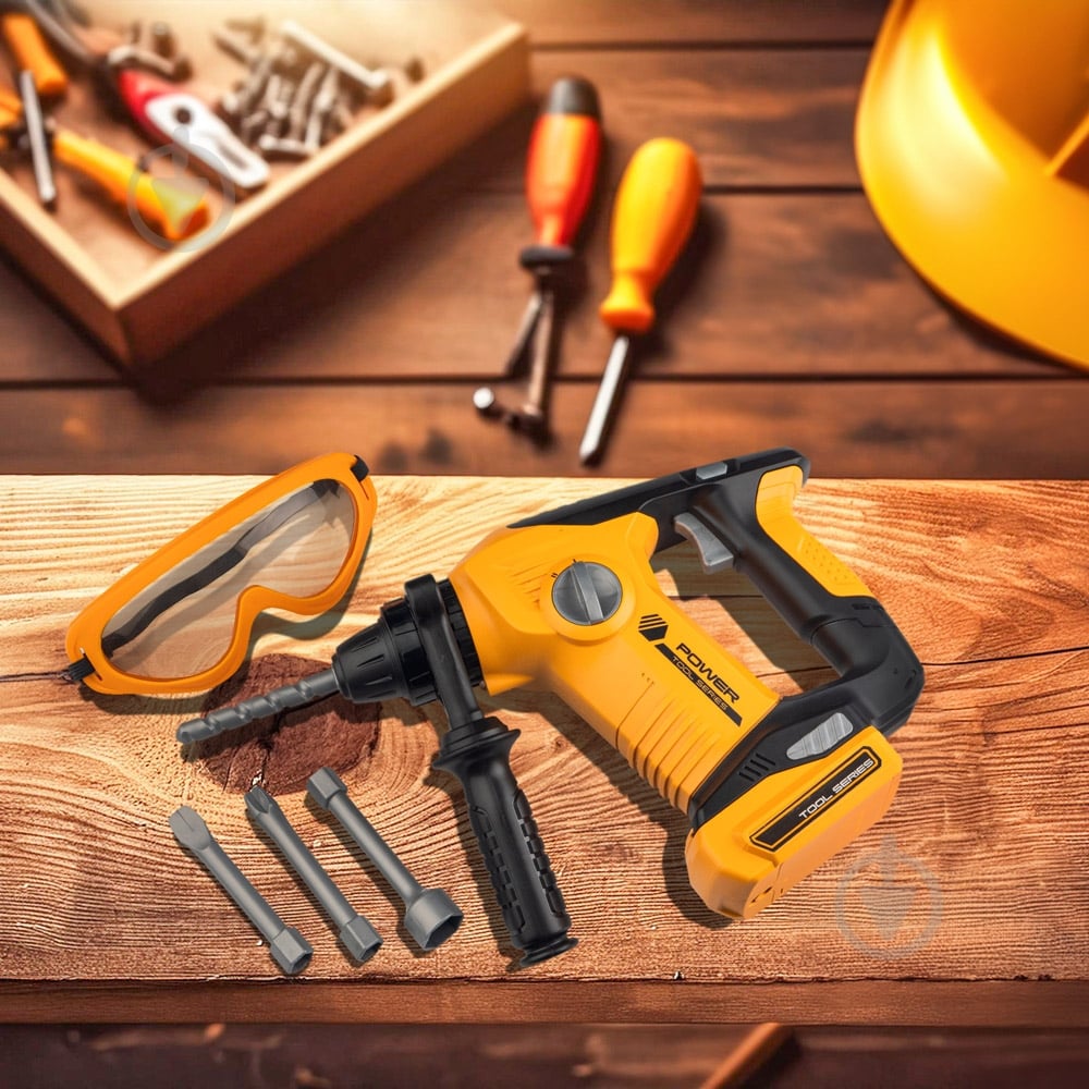 Ігровий набір OTAMANKO набір инструментів майстра Дріль 532.01.48 - фото 9 Ігровий набір OTAMANKO набір инструментів майстра Дріль 532.01.48 - фото 9