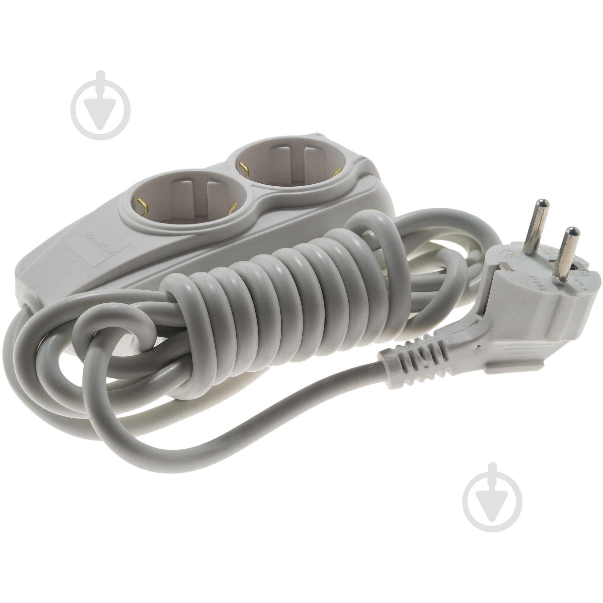 Подовжувач Quantum серія Bestline із заземленням 2 гн. білий 2 м QM-KP-00212 - фото 2 Подовжувач Quantum серія Bestline із заземленням 2 гн. білий 2 м QM-KP-00212 - фото 2