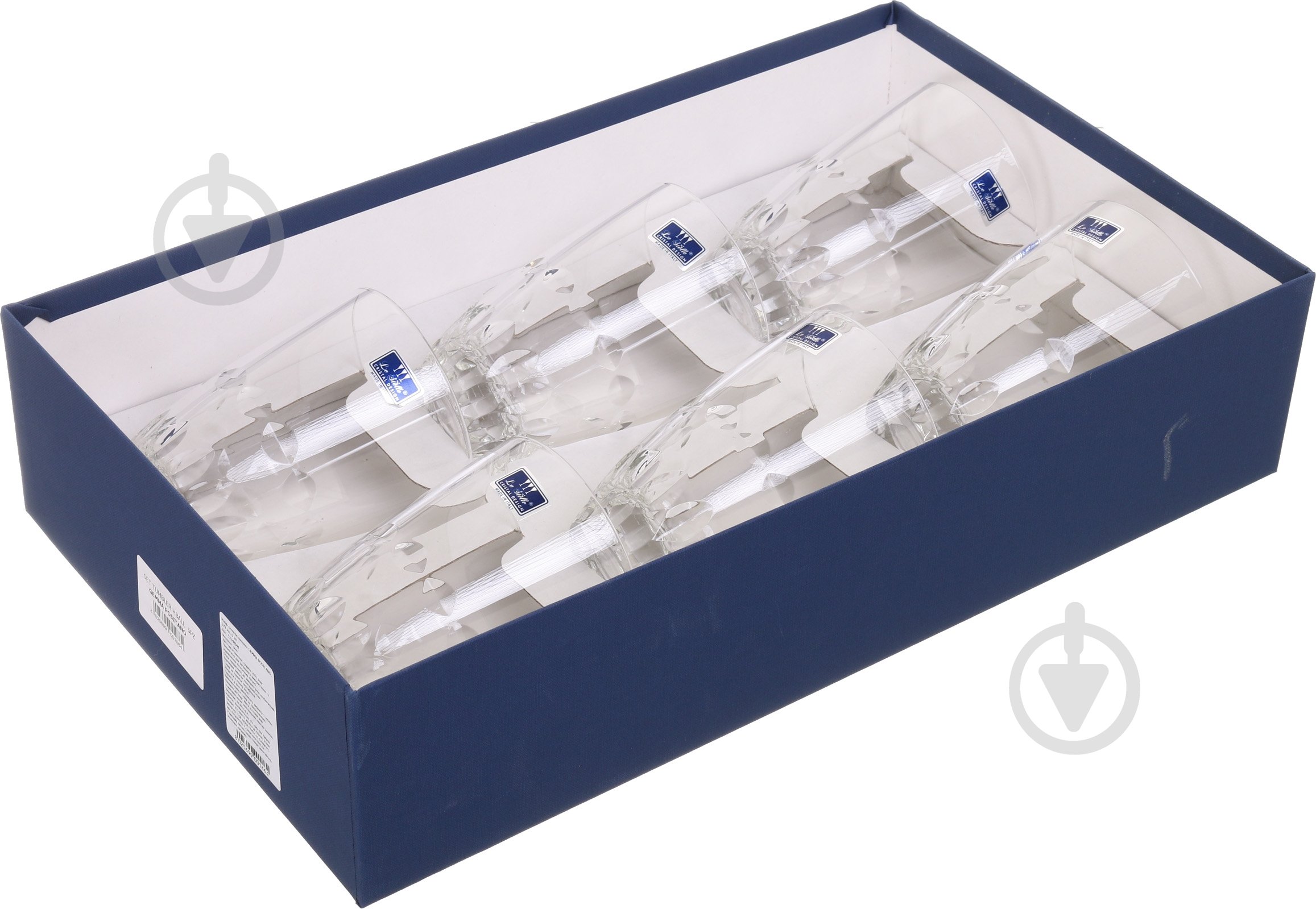 Набір склянок високих Vema Gemma Positano 378 мл 6 шт. - фото 2 Набір склянок високих Vema Gemma Positano 378 мл 6 шт. - фото 2