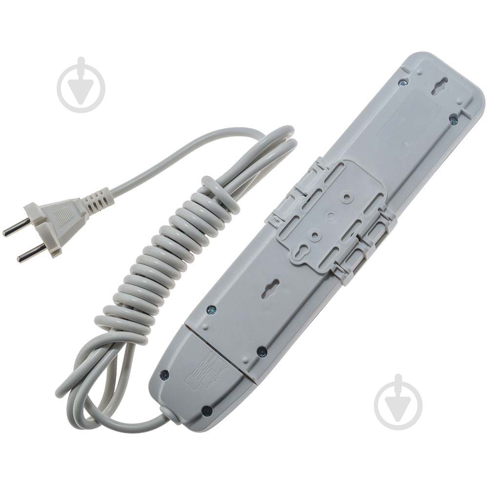 Удлинитель бытовой Quantum серия Bestline без заземления 5 гн. белый 5 м QM-KP-00505 - фото 4