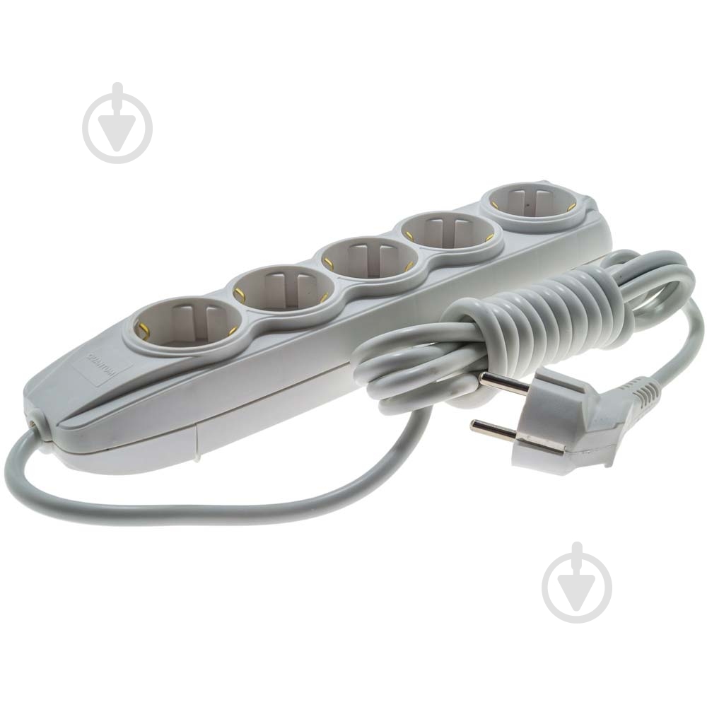 Удлинитель бытовой Quantum серия Bestline с заземлением 5 гн. белый 3 м QM-KP-00513 - фото 5 Удлинитель бытовой Quantum серия Bestline с заземлением 5 гн. белый 3 м QM-KP-00513 - фото 5