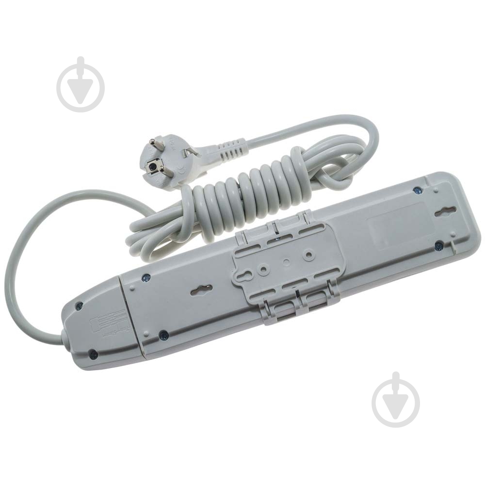 Удлинитель бытовой Quantum серия Bestline с заземлением 5 гн. белый 3 м QM-KP-00513 - фото 4 Удлинитель бытовой Quantum серия Bestline с заземлением 5 гн. белый 3 м QM-KP-00513 - фото 4