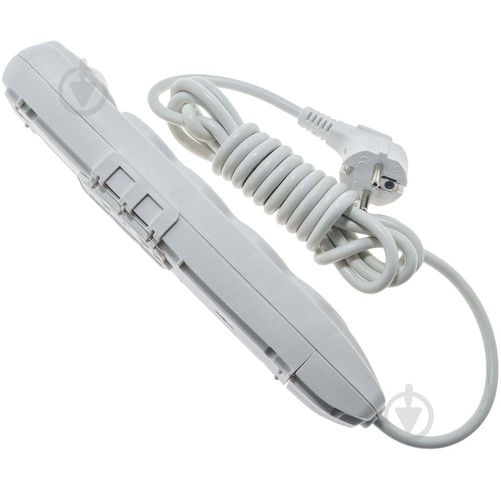 Удлинитель бытовой Quantum серия Bestline с заземлением 5 гн. белый 3 м QM-KP-00513 - фото 6 Удлинитель бытовой Quantum серия Bestline с заземлением 5 гн. белый 3 м QM-KP-00513 - фото 6