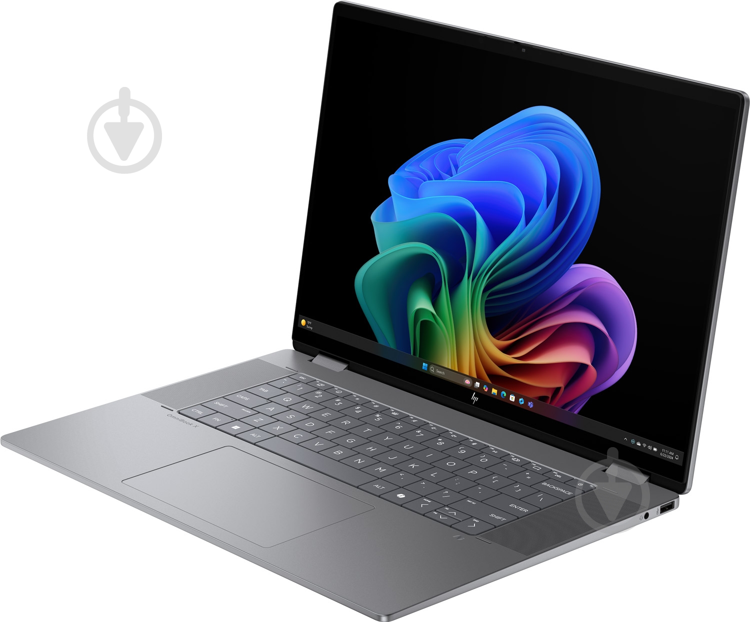 Ноутбук HP OmniBook X Flip x360 16-ar0006ua 16" (C9RW2EA) Meteor Silver - фото 3