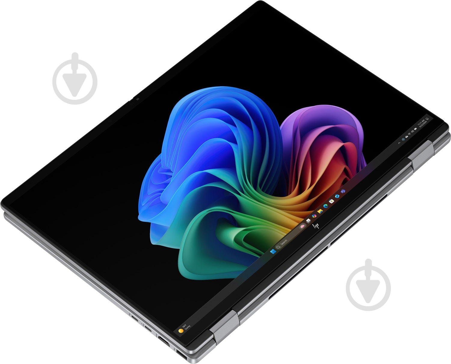 Ноутбук HP OmniBook X Flip x360 16-ar0006ua 16" (C9RW2EA) Meteor Silver - фото 8