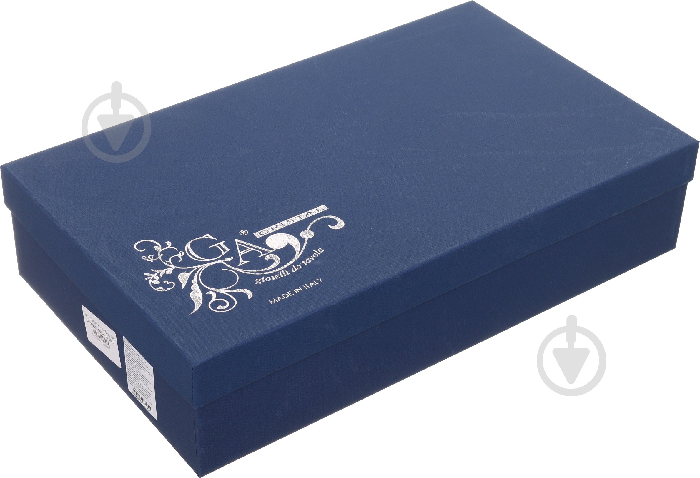 Набір склянок високих Vema Ludovica Melania Gold 378 мл 6 шт. - фото 6 Набір склянок високих Vema Ludovica Melania Gold 378 мл 6 шт. - фото 6