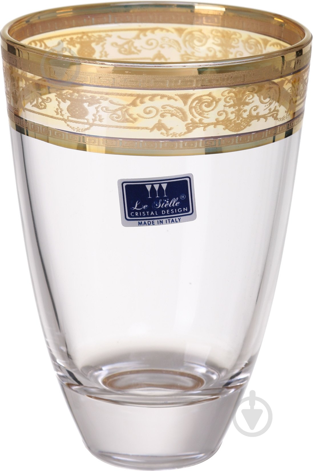 Набір склянок високих Vema Ludovica Melania Gold 378 мл 6 шт. - фото 1 Набір склянок високих Vema Ludovica Melania Gold 378 мл 6 шт. - фото 1