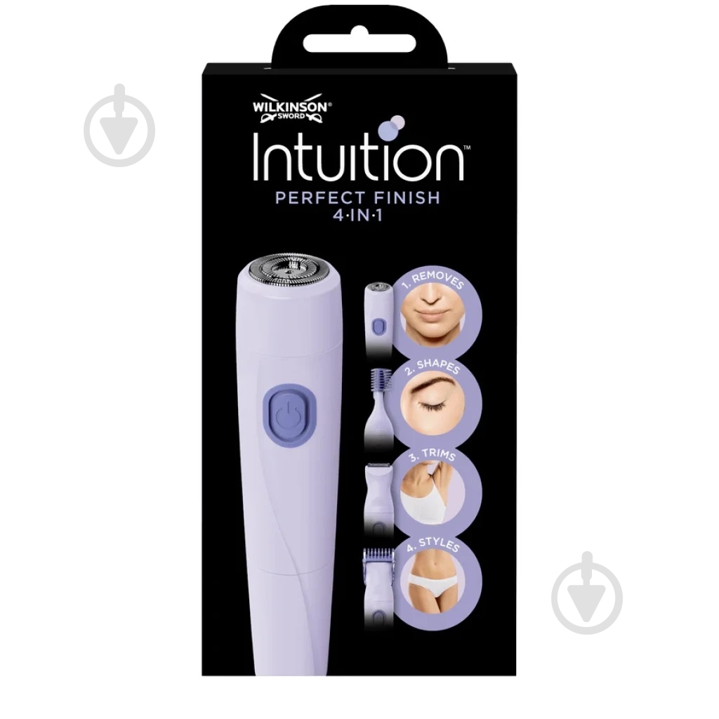 Триммер WILKINSON SWORD Intuition Perfect Finish 4 в 1 1 шт. - фото 1