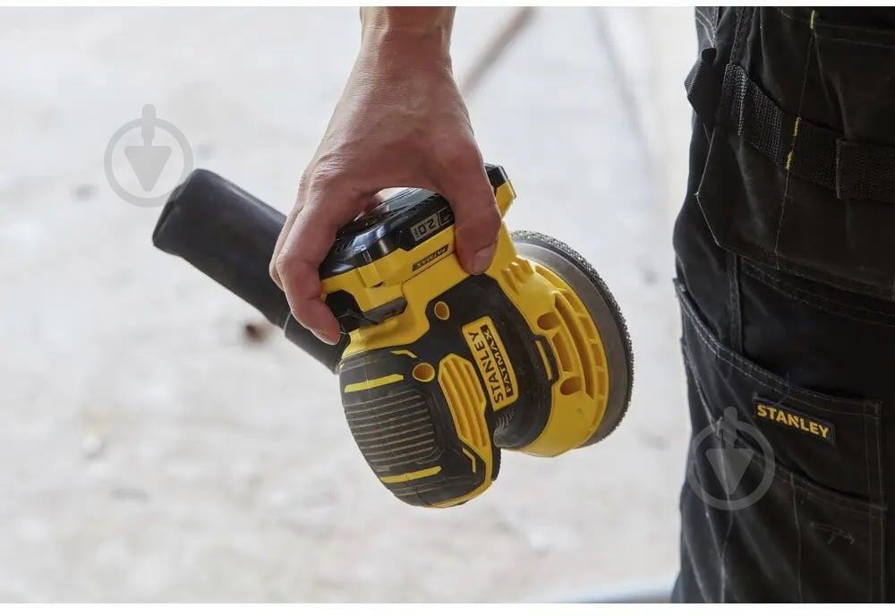 Шлифмашина эксцентриковая Stanley FatMax SFMCW220D1S - фото 6
