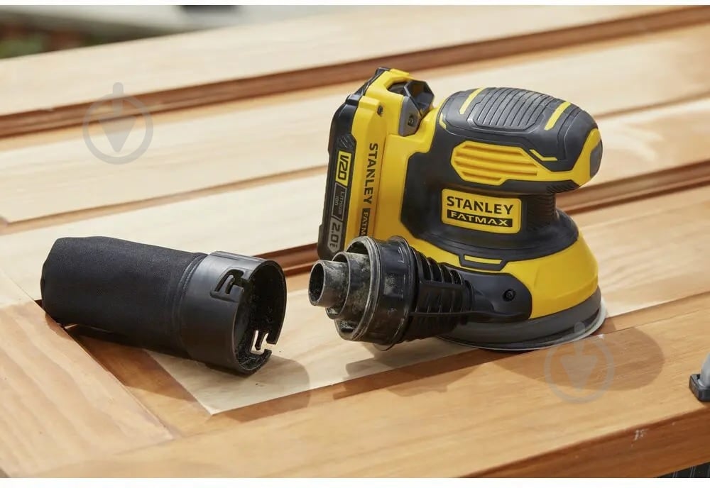Шлифмашина эксцентриковая Stanley FatMax SFMCW220D1S - фото 4