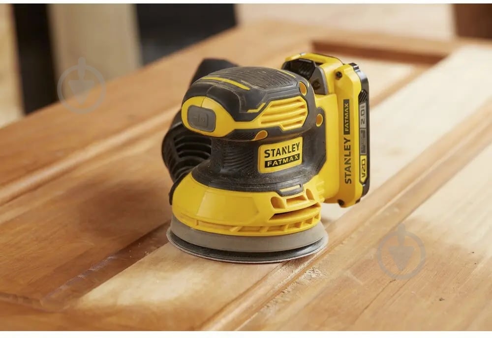 Шлифмашина эксцентриковая Stanley FatMax SFMCW220D1S - фото 2