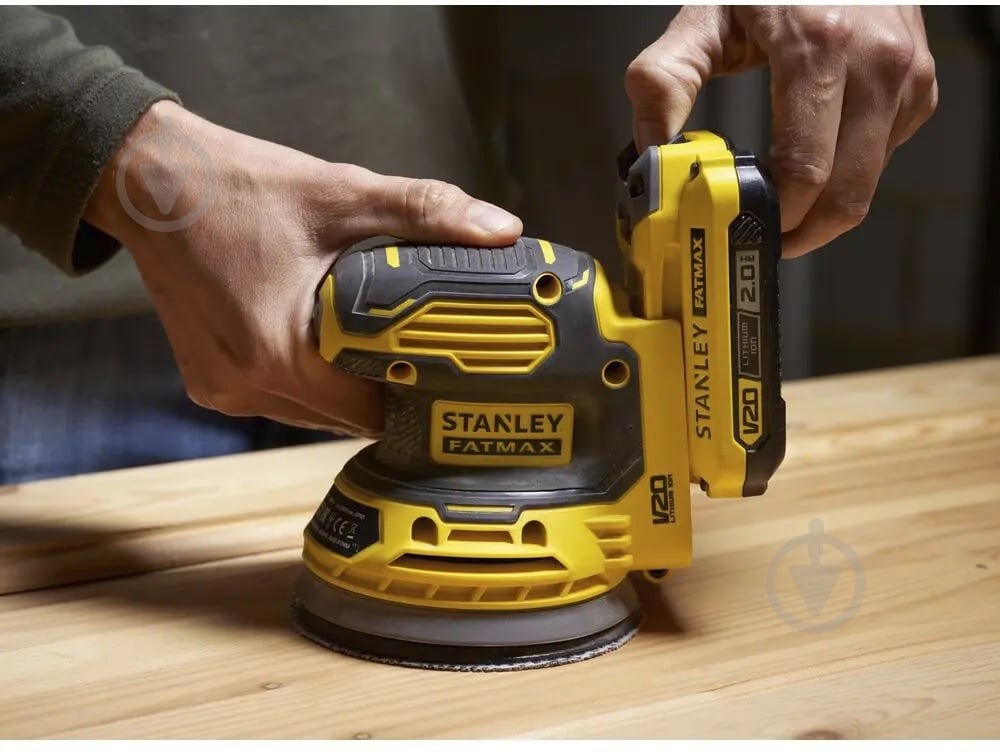 Шлифмашина эксцентриковая Stanley FatMax SFMCW220D1S - фото 14