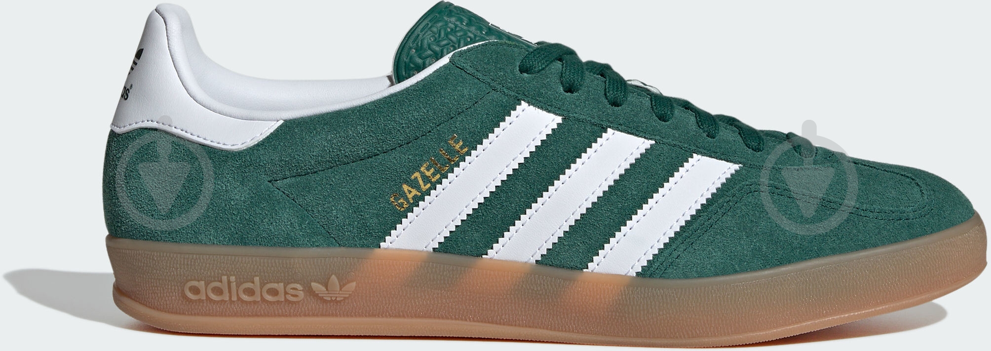 ᐉ Кросівки чоловічі Adidas GAZELLE INDOOR JI2062 р.40 2/3 зелені