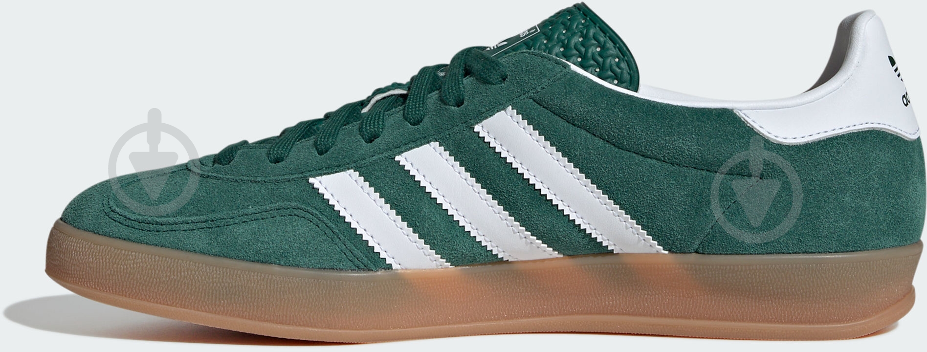 ᐉ Кросівки чоловічі Adidas GAZELLE INDOOR JI2062 р.40 2/3 зелені