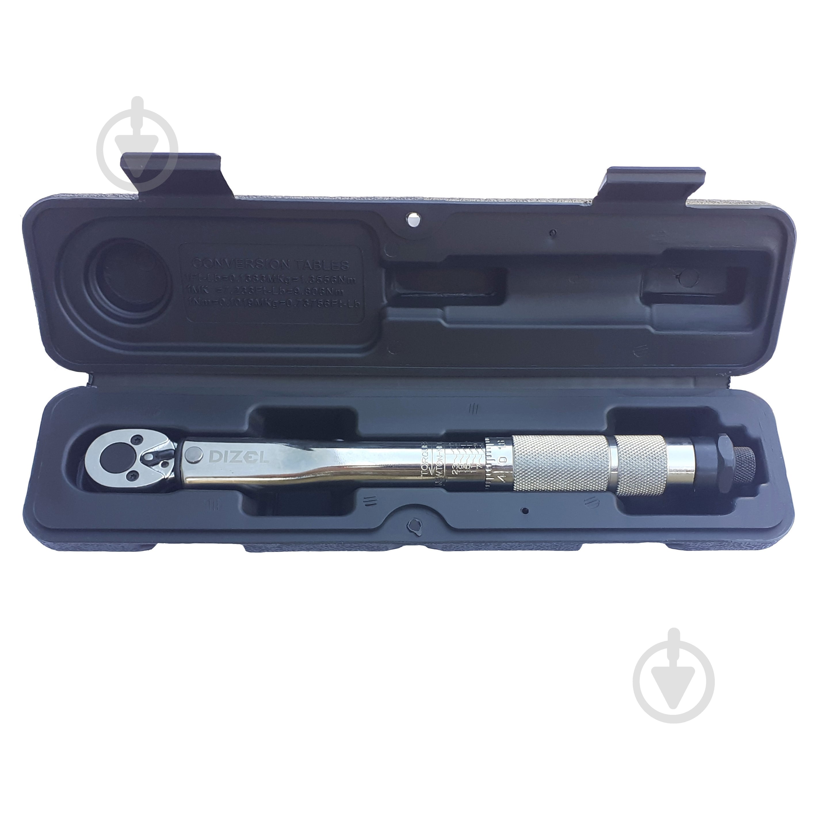 Ключ динамометричний DIZEL 1/4" 5-25 Hm DZ-14270 - фото 1