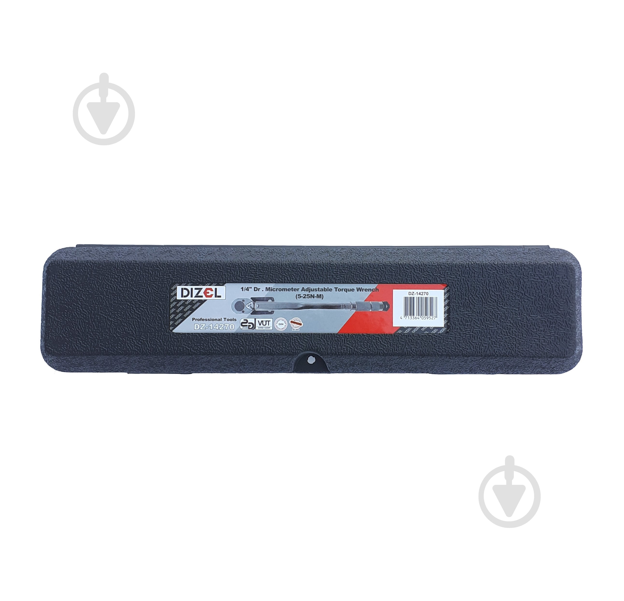 Ключ динамометричний DIZEL 1/4" 5-25 Hm DZ-14270 - фото 3