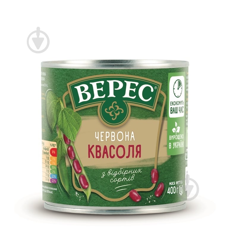 Квасоля Верес червона 400 г - фото 1