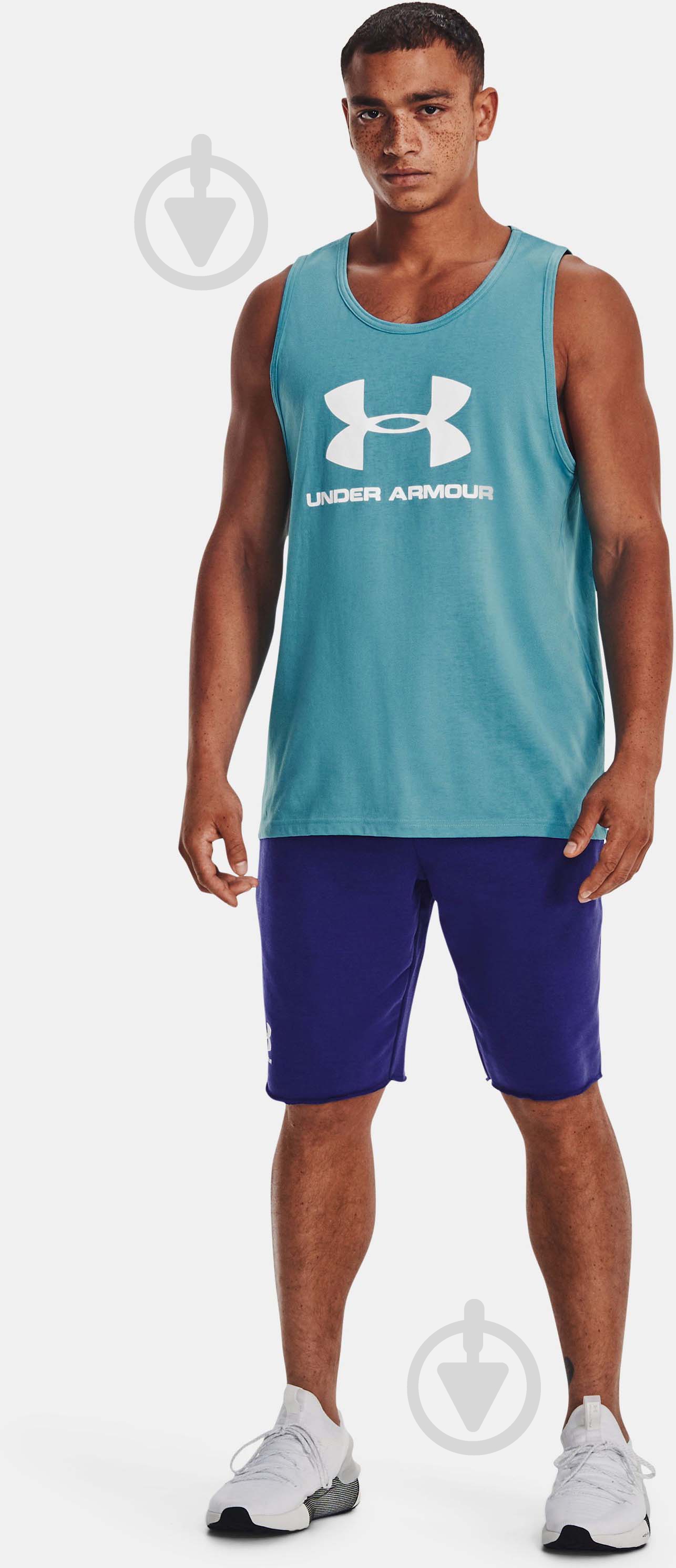 Шорти Under Armour RIVAL TERRY SHORT 1361631-468 р. XL темно-синій - фото 3