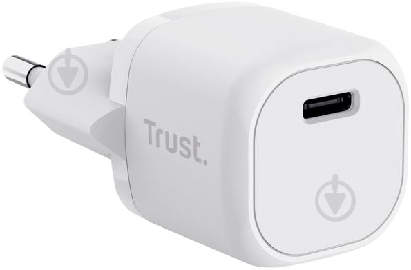Сетевое зарядное устройство Trust Maxo 20 Вт USB-C PD White - фото 2