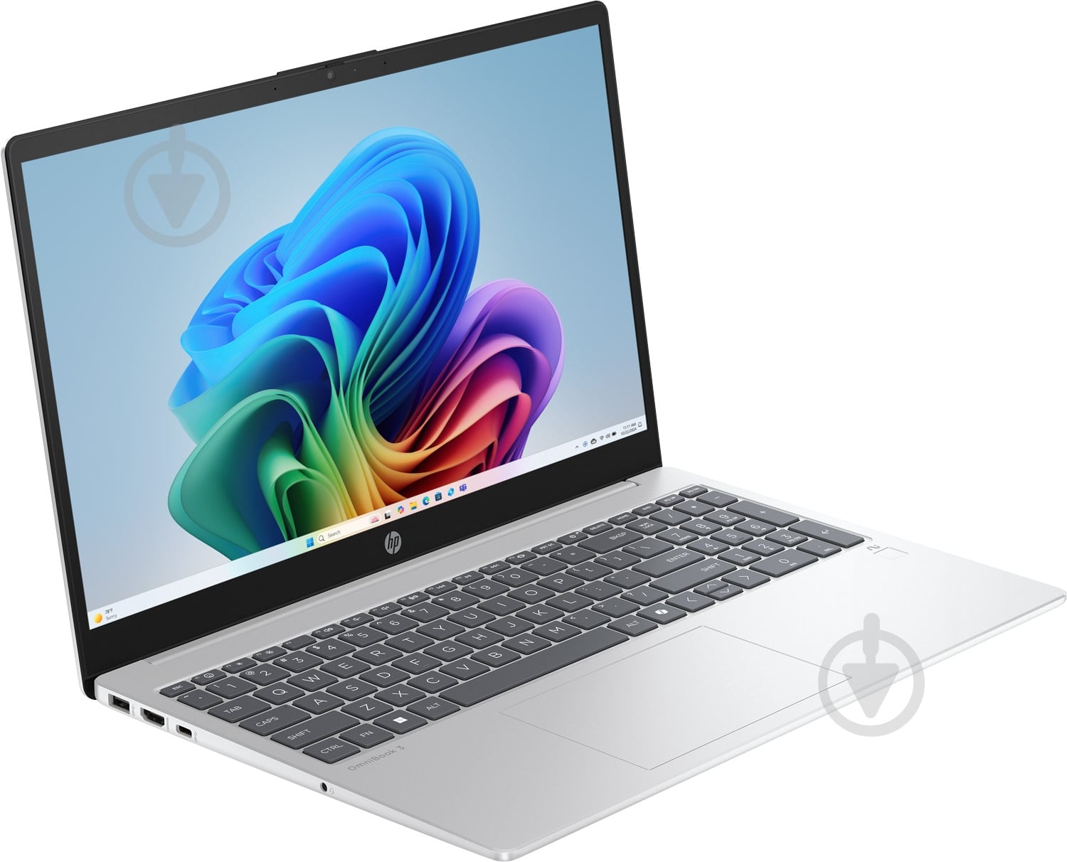 Ноутбук HP OmniBook 3 15-fn0013ua 15,6" (C9NH9EA) glacier silver - фото 2