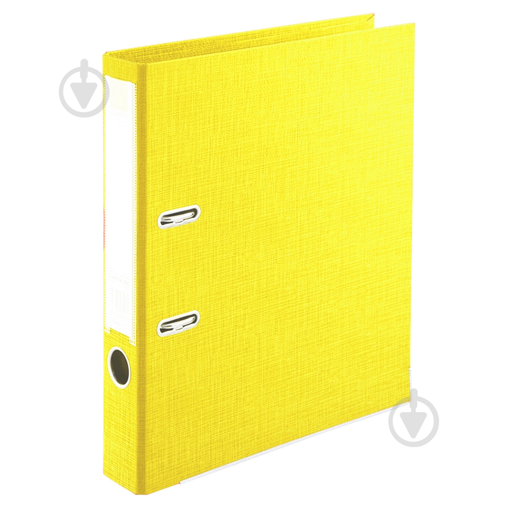Папка-регистратор А4 70 мм PP двухсторонняя желтая Comix FOLD-COM-A306-Y - фото 1