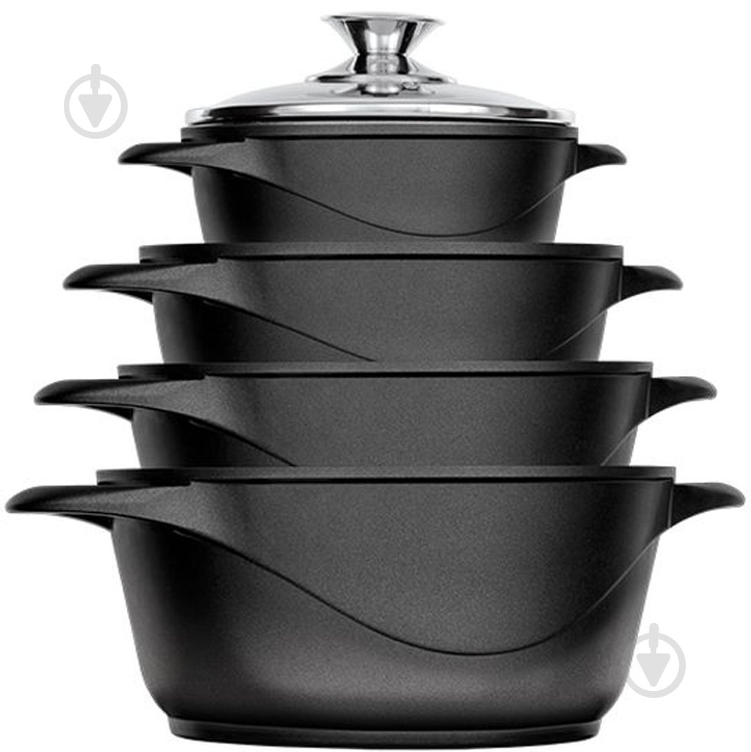 Набор кастрюль Smile MGK-12 - фото 1