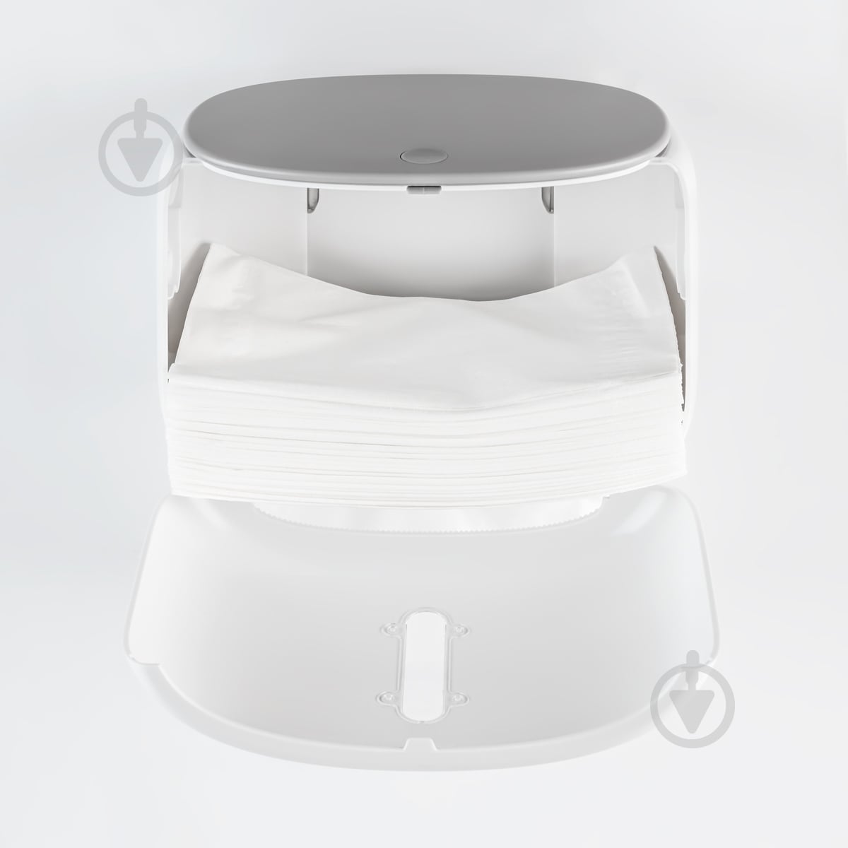 Держатель для туалетной бумаги MVM BP-43 White/Gray - фото 10