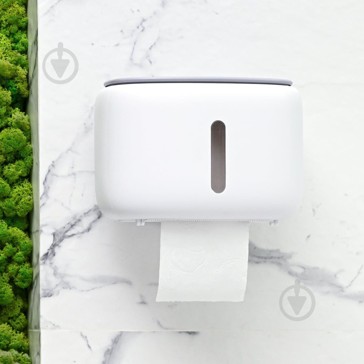 Держатель для туалетной бумаги MVM BP-43 White/Gray - фото 11