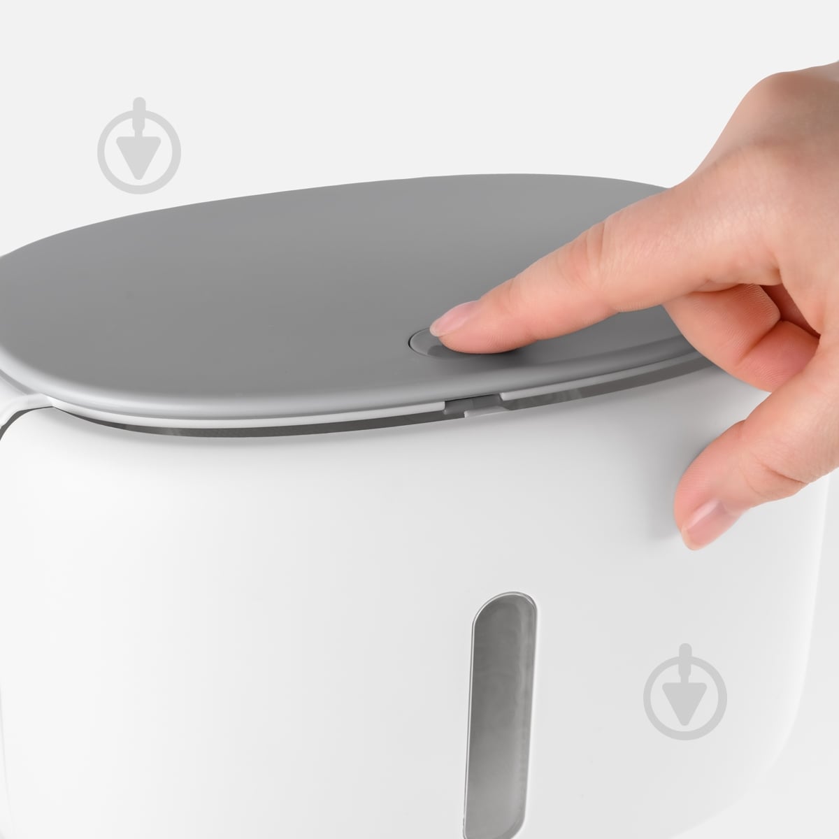 Держатель для туалетной бумаги MVM BP-43 White/Gray - фото 7