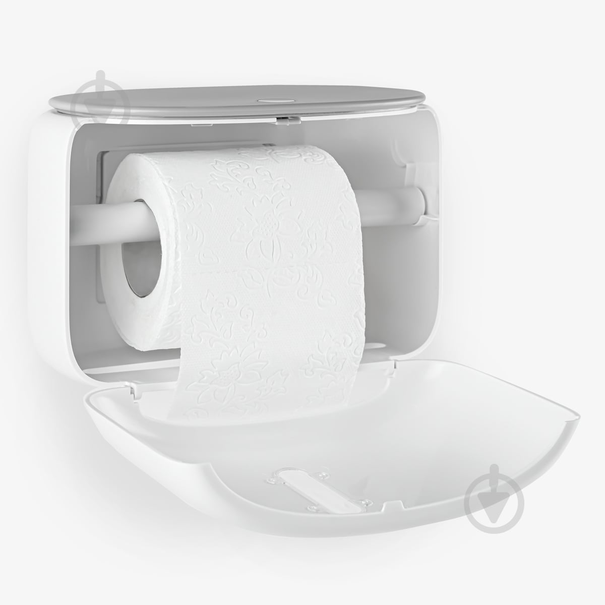 Держатель для туалетной бумаги MVM BP-43 White/Gray - фото 4