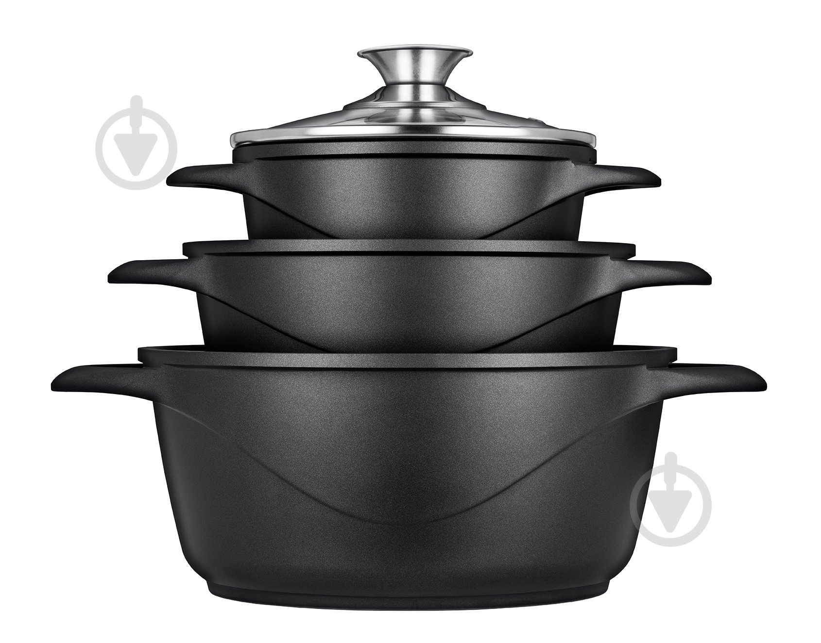 Набір каструль Smile MGK-18 - фото 1