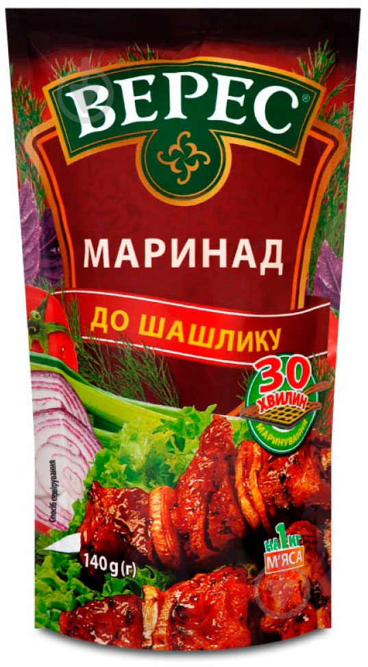Маринад Верес До шашлику 140 г - фото 1 Маринад Верес До шашлику 140 г - фото 1