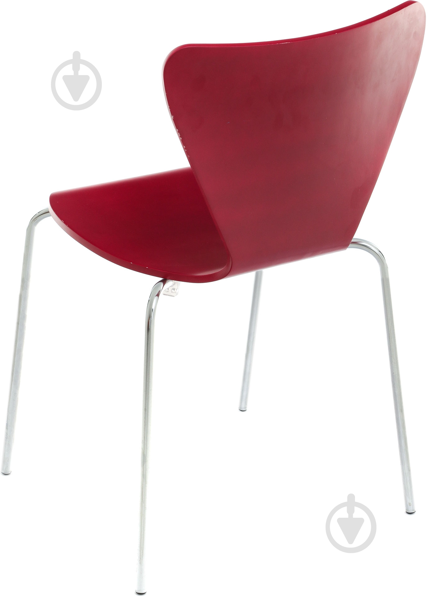 Стілець обідній AMF Art Metal Furniture Левіс хром хром/бордовий - фото 4 Стілець обідній AMF Art Metal Furniture Левіс хром хром/бордовий - фото 4