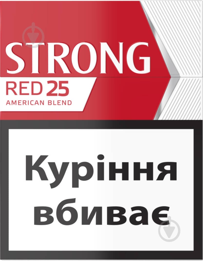 Сигареты Strong Red 25 шт. - фото 1