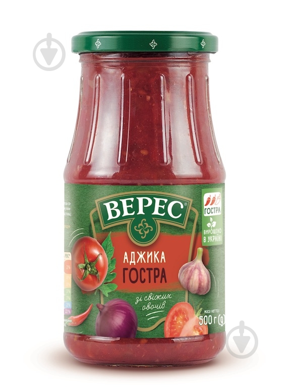 Аджика Верес гостра 500 г - фото 1
