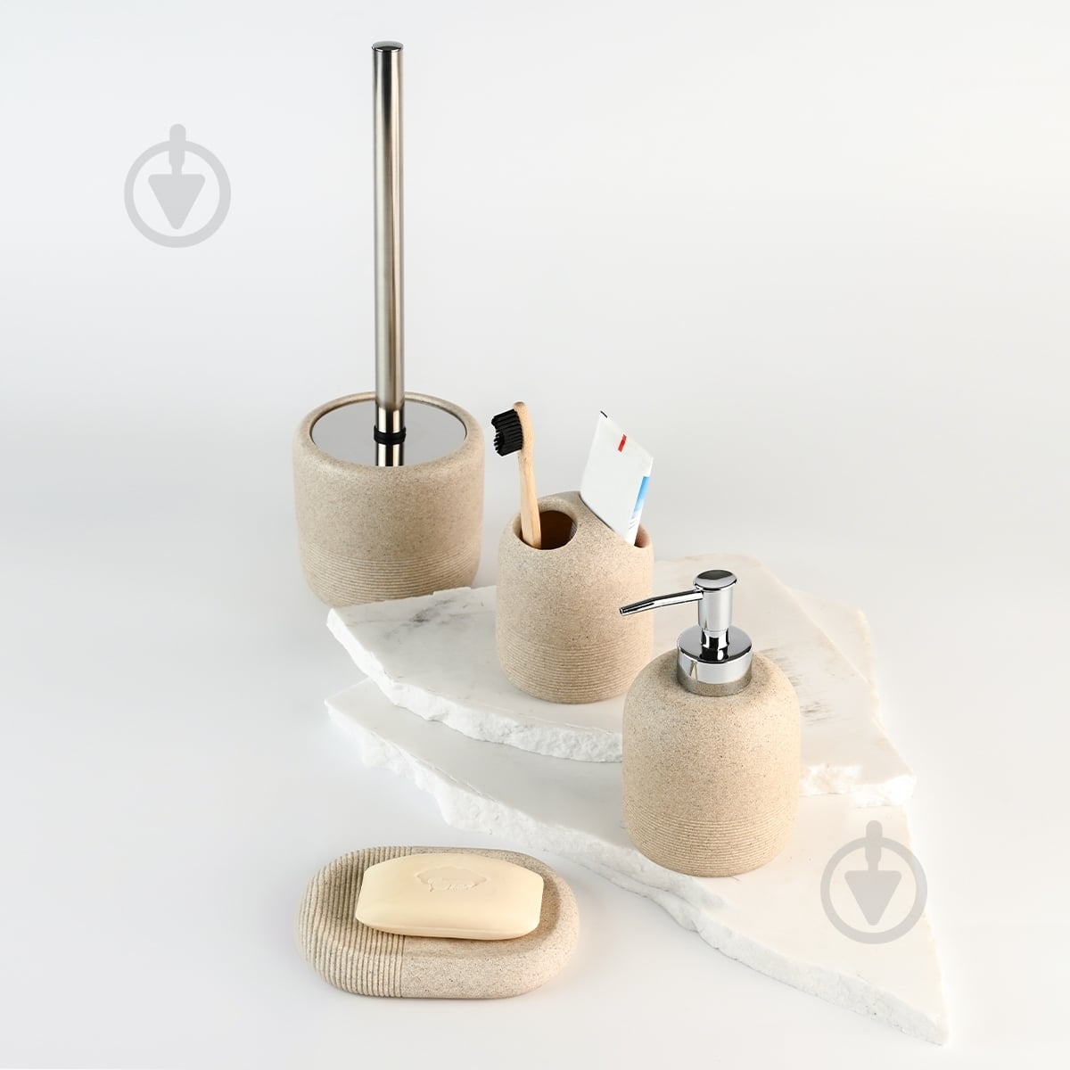 Йоржик для унітаза MVM BA-06 BEIGE Boston - фото 9