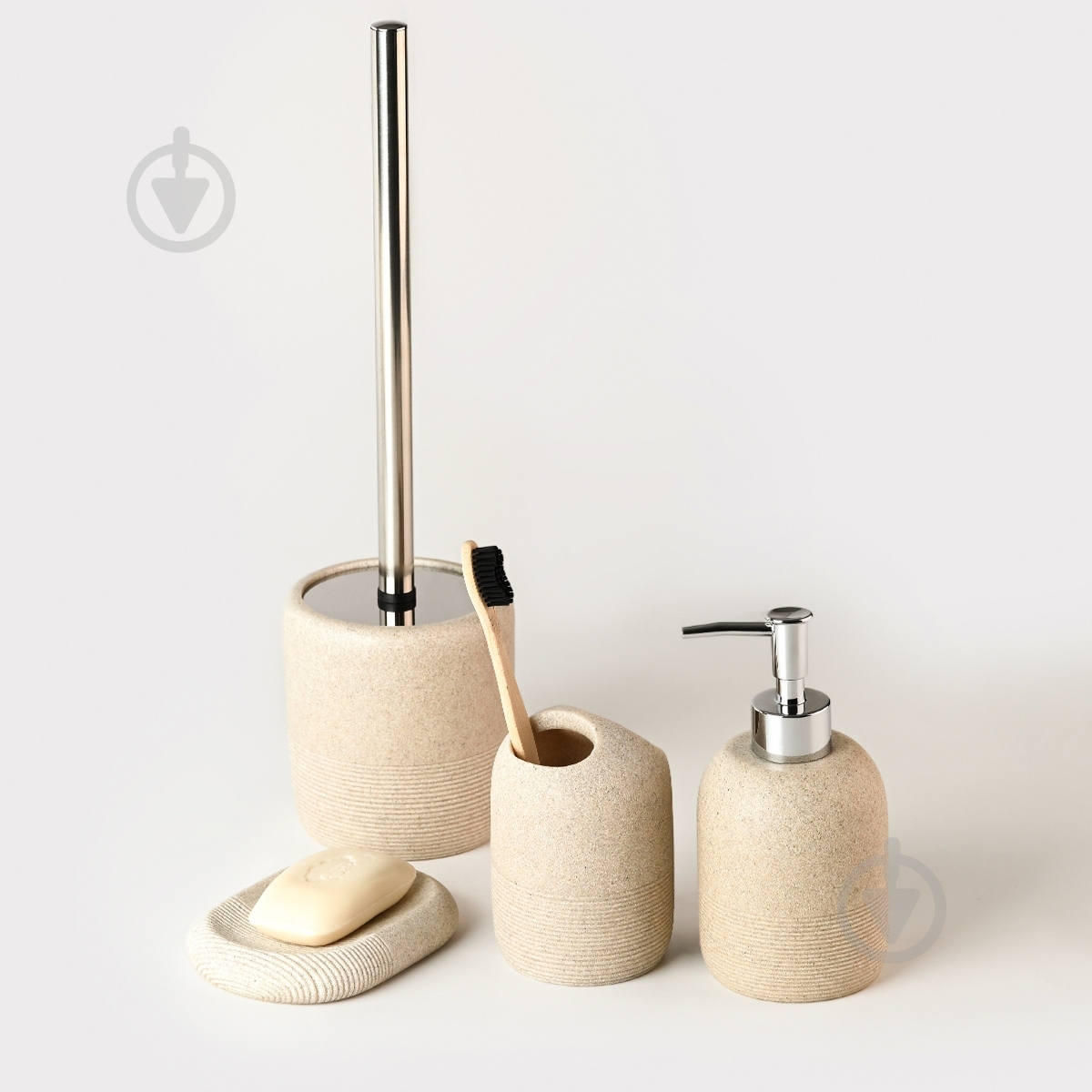 Йоржик для унітаза MVM BA-06 BEIGE Boston - фото 8