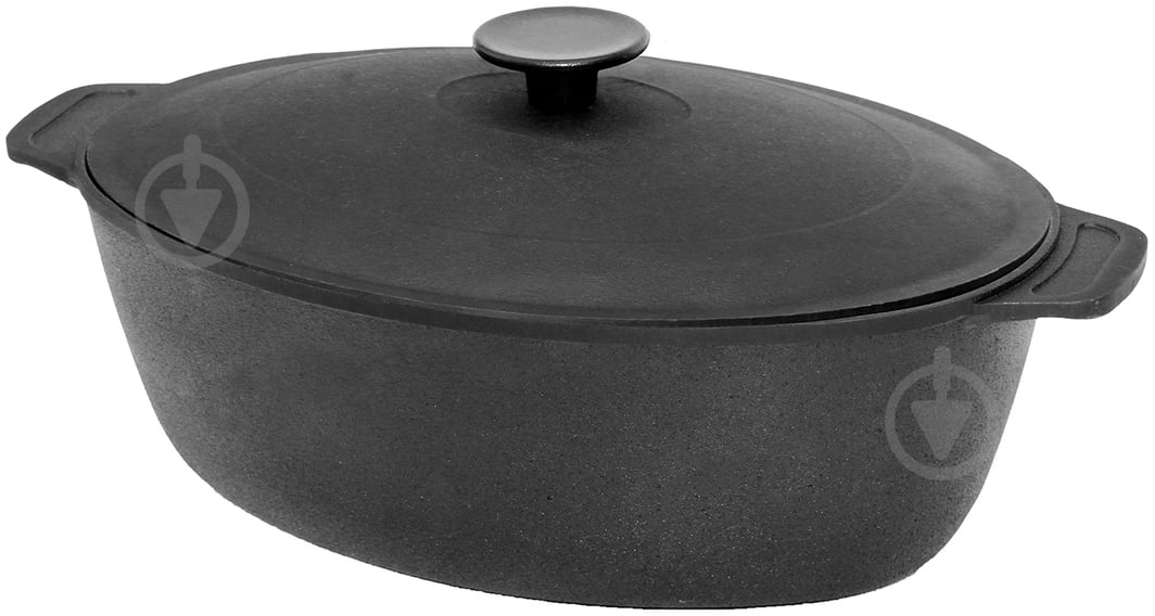 Гусятница Biol чугунная с крышкой 8 л 0608 - фото 1