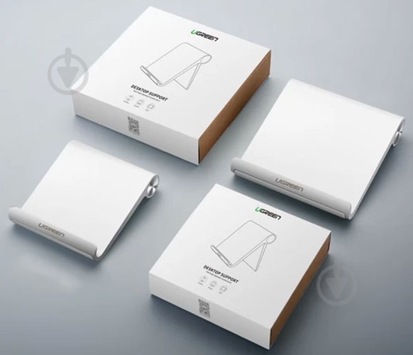 Подставка для телефона UGREEN LP106 Adjustable Portable Stand Multi-Angle черный - фото 2