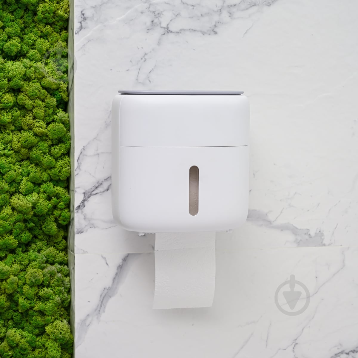 Тримач для туалетного паперу MVM BP-44 White/Gray - фото 10