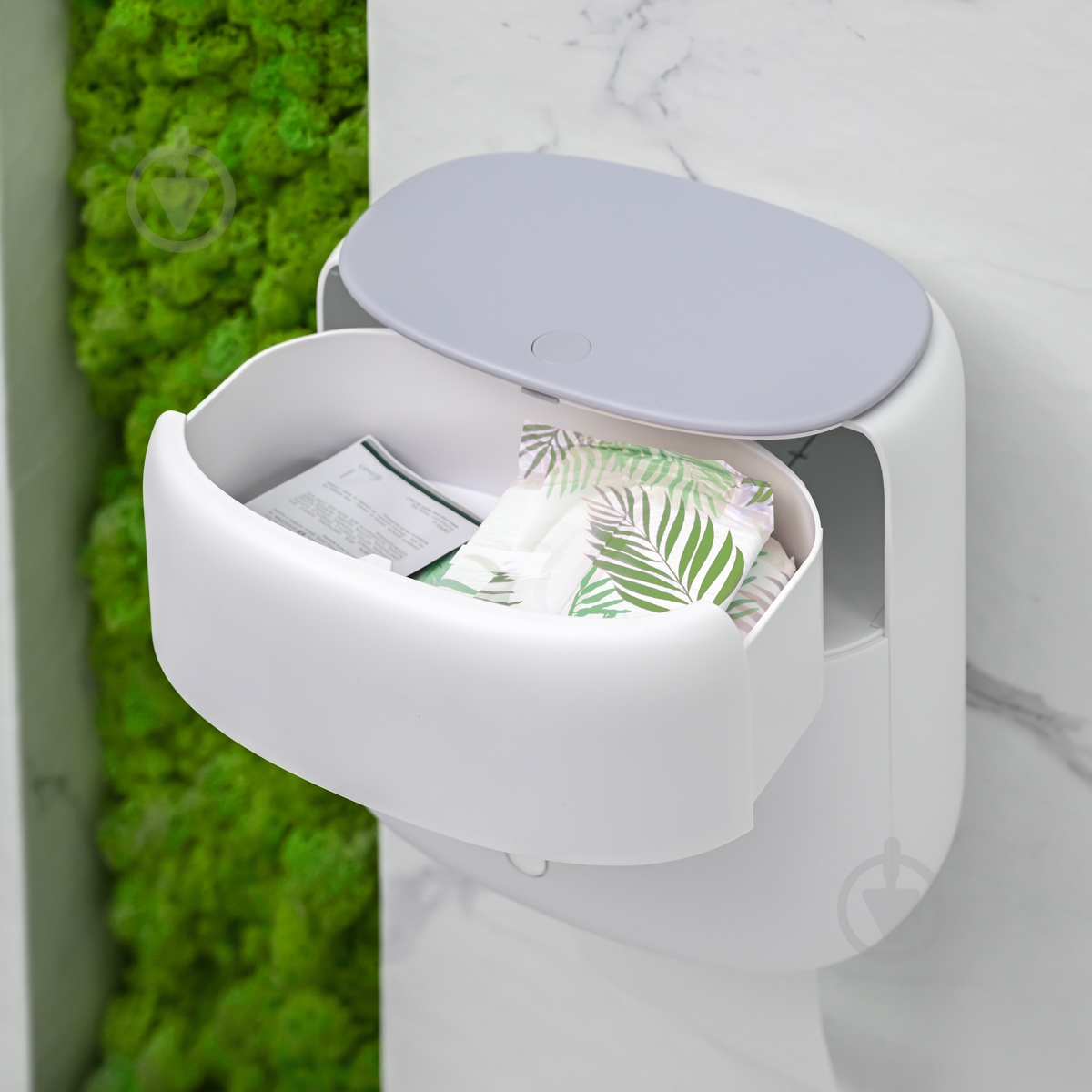 Тримач для туалетного паперу MVM BP-44 White/Gray - фото 16