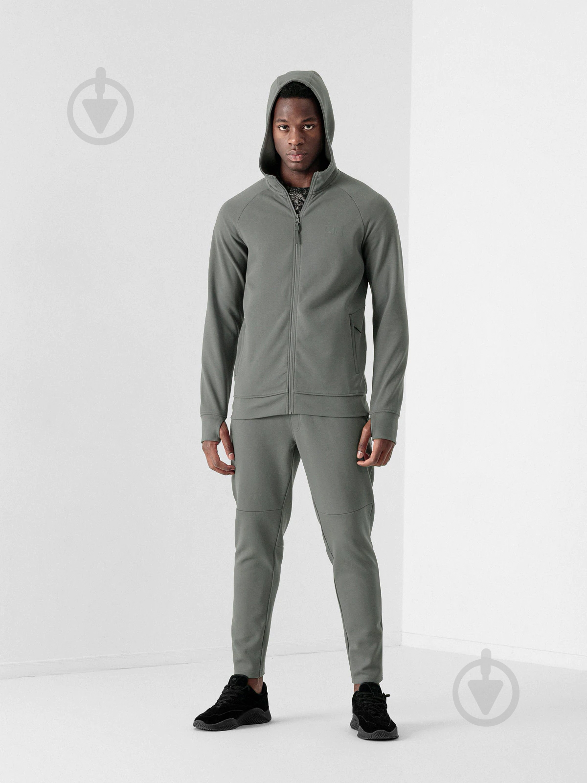 Джемпер 4F D4Z21-BLM210-25S р. S серый - фото 2