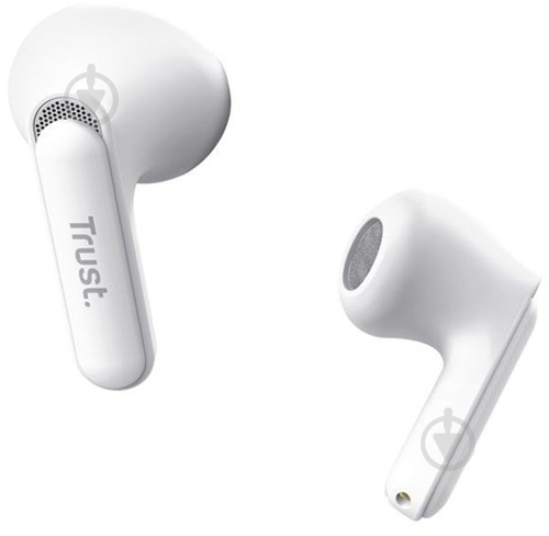 Навушники бездротові Trust Yavi Earphones white (25173_TRUST) - фото 3 Навушники бездротові Trust Yavi Earphones white (25173_TRUST) - фото 3