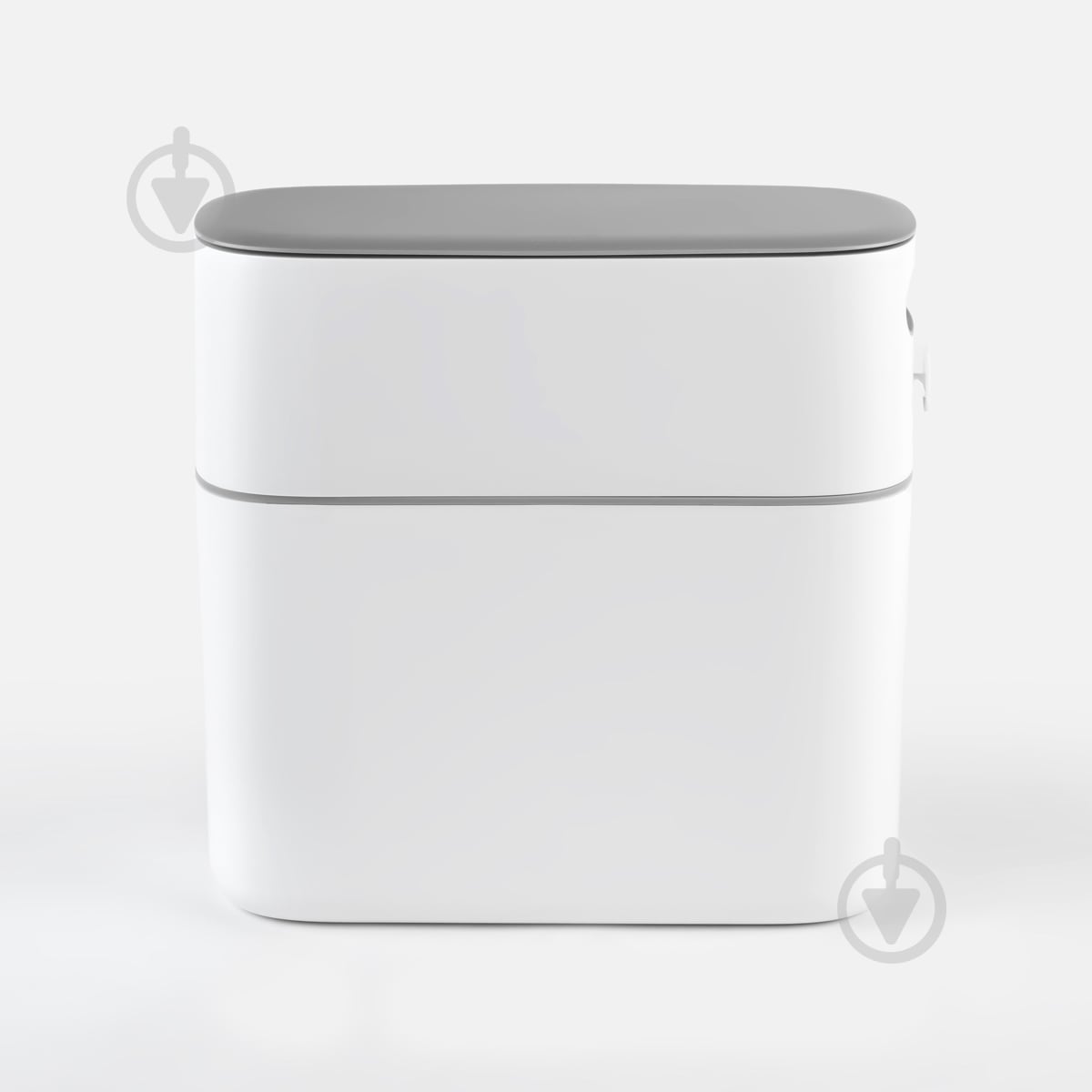 Ведро для мусора MVM BIN-22 12L White/Gray - фото 3